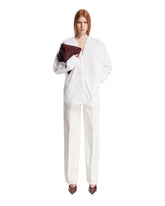 White Denim Pants - TOTEME | PLP | Antonia