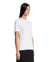 White Cotton T-Shirt | PDP | Antonia