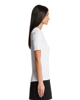 White Cotton T-Shirt | PDP | Antonia