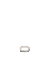 Silver Signature Pave Ring - TOTEME | PLP | Antonia