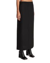 Black Long Straight Skirt | PDP | Antonia