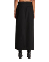 Black Long Straight Skirt | PDP | Antonia