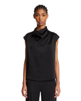 Black Sleeveless Top - TOTEME | PLP | Antonia