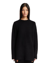 Black Crewneck Sweater - Women's clothing | PLP | Antonia