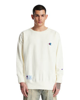 Undercover x Champion White Crewneck Sweatshirt - UNDERCOVER | PLP | Antonia