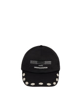 Black Studded Cap - UNDERCOVER | PLP | Antonia