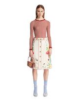 Multicolor Embroidered Skirt - new arrivals women's clothing | PLP | Antonia