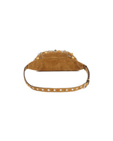 Beige Nellcote Suede Belt Bag | PDP | Antonia