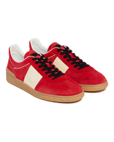 Red Upvillage Low-Top Sneakers | PDP | Antonia