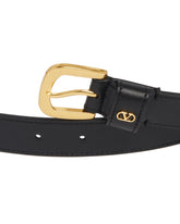 Black VLogo Signature Belt - New arrivals men's accessories | PLP | Antonia