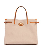 Borsa Shopping Antibes Media Beige | PDP | Antonia