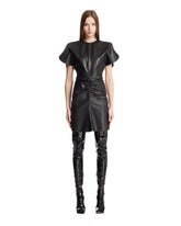 Black Leather Mini Dress - Women's dresses | PLP | Antonia