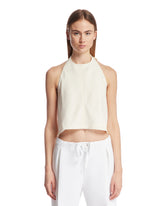 White Backless Top | PDP | Antonia