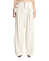 White Low-Waist Pants | PDP | Antonia