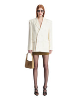 White Double-Breasted Blazer | PDP | Antonia