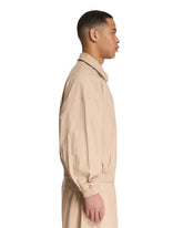 Beige Zip Jacket | PDP | Antonia