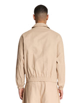 Beige Zip Jacket | PDP | Antonia